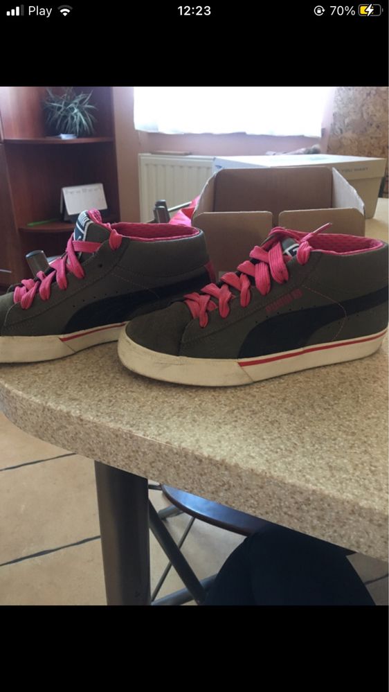 Buty PUMA - wysokie ponad kostkę