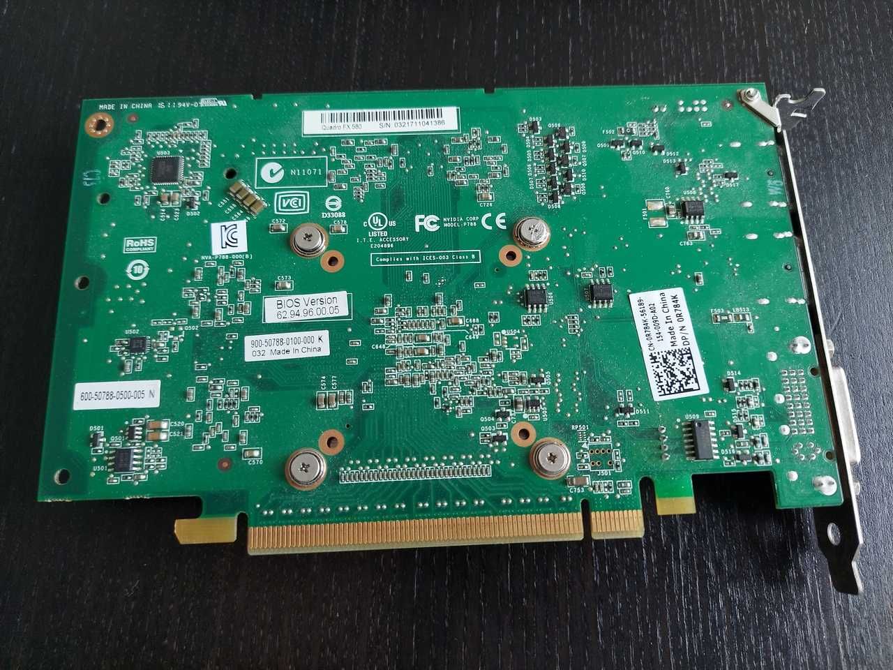 karta graficzna  Nvidia Quadro FX580