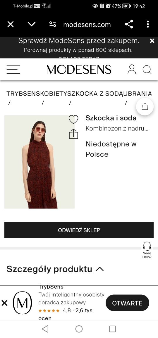 Elegancki kombinezon