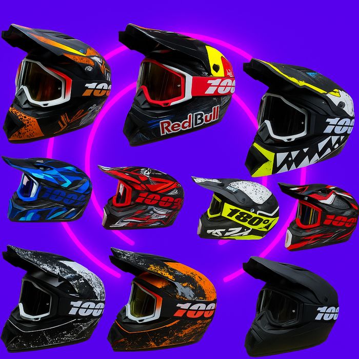 Мото шлем кроссовый эндуро и для квадроцикла