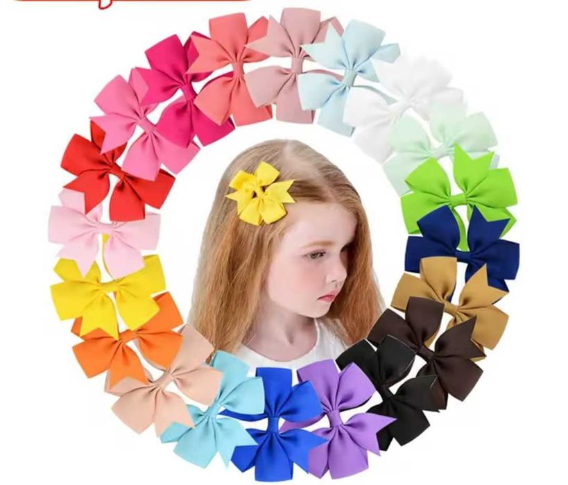 Метелики, бантики для волосся, заколки