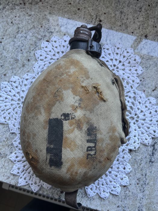 Manierka niemiecka z 1 wojny feldflasche