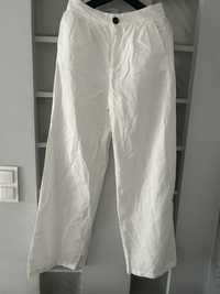 NOWE Eleganckie spodnie lniane Bershka r. 34