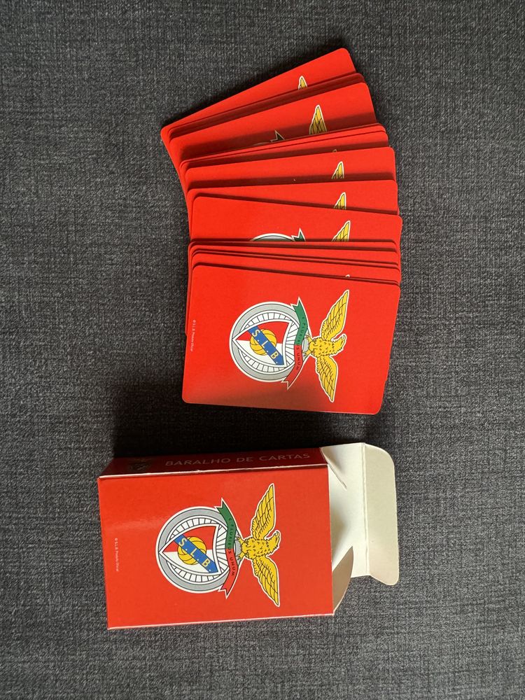 Baralho de cartas Benfica