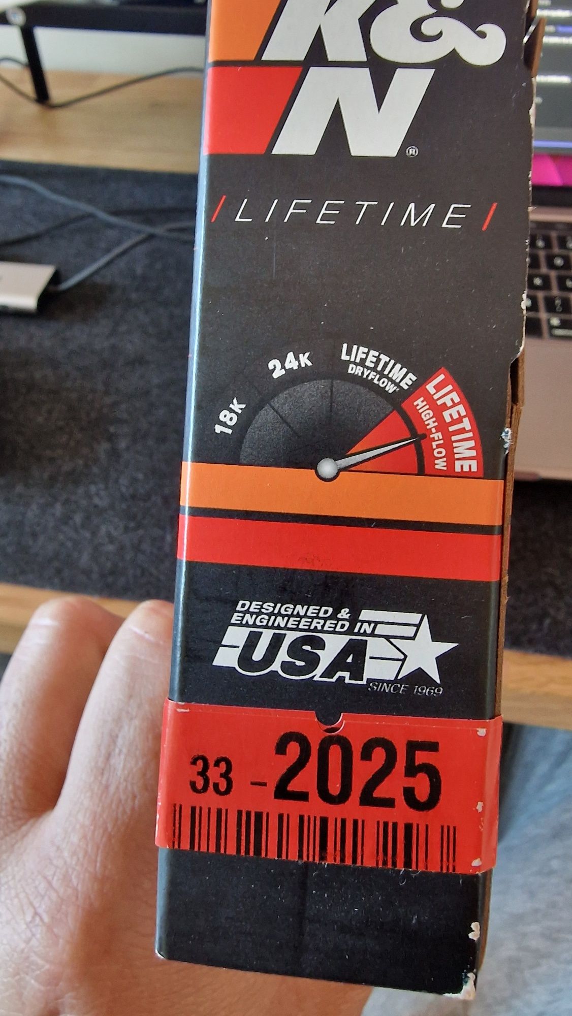 Filtro KN Honda civic CRX 33-2025
