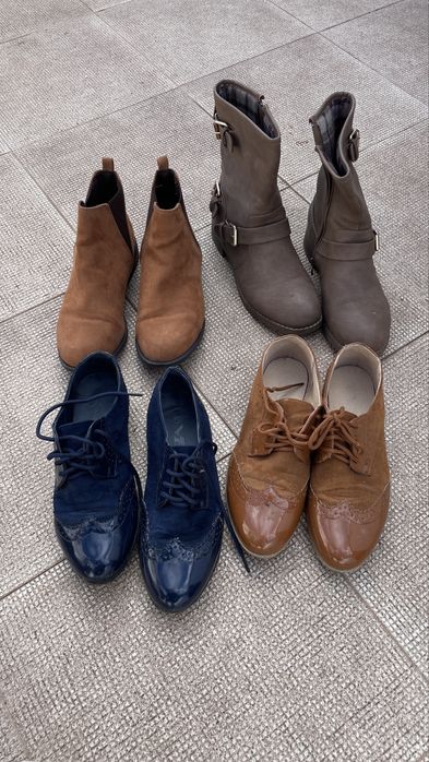 Botas e calçado de mulher