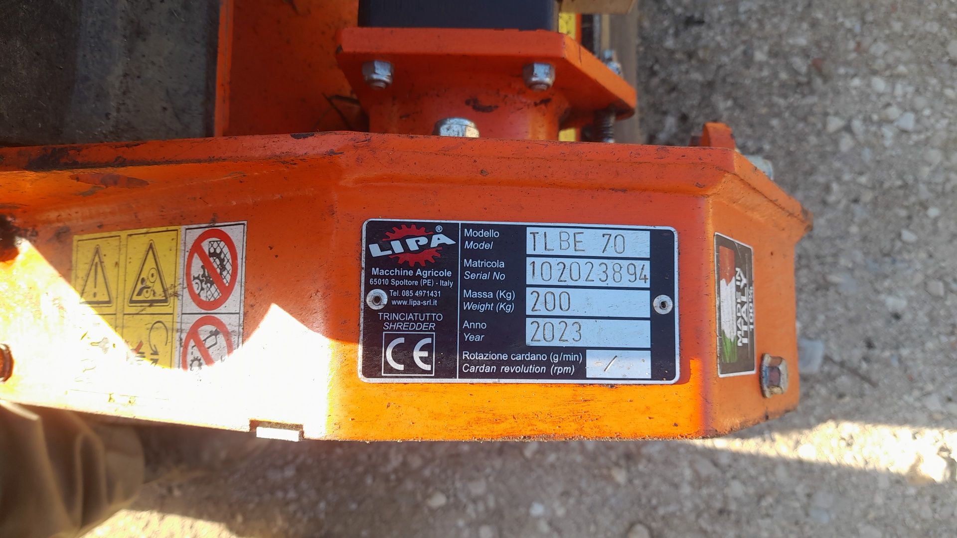 Triturador / Destorcedor para mini giratória  Herkulis "novo"