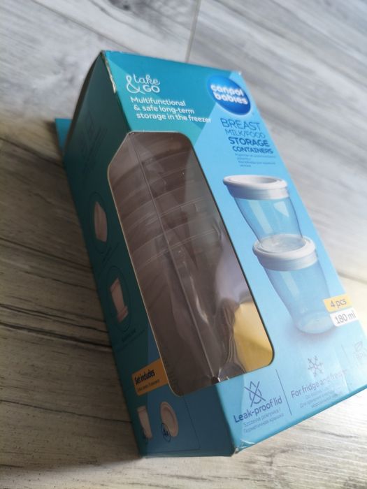 Pojemniki do przechowywania pokarmu Canpol Babies OKAZJA!