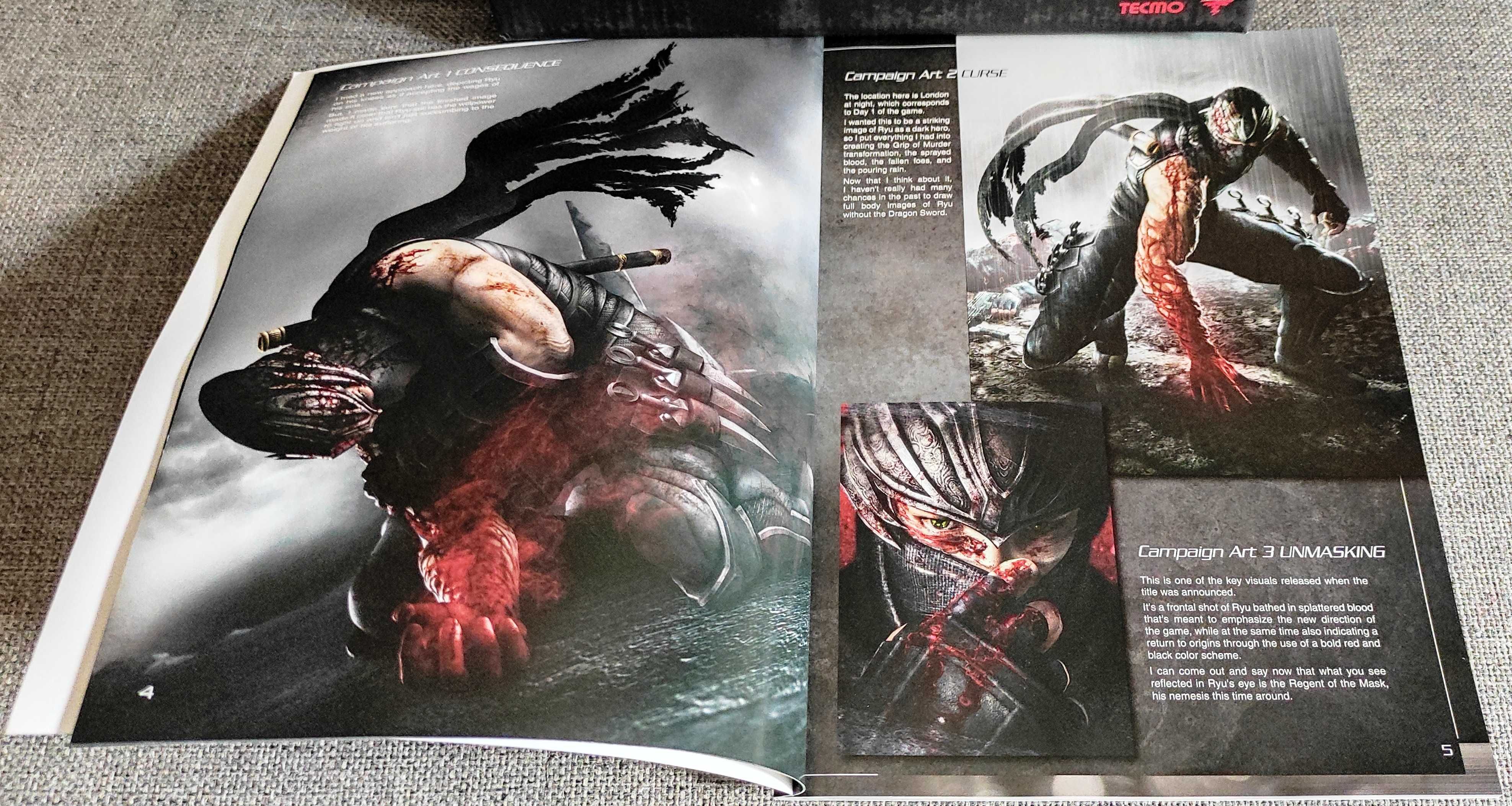 Ninja Gaiden 3 Collector's Edition Elementy Edycji Kolekcjonerskiej