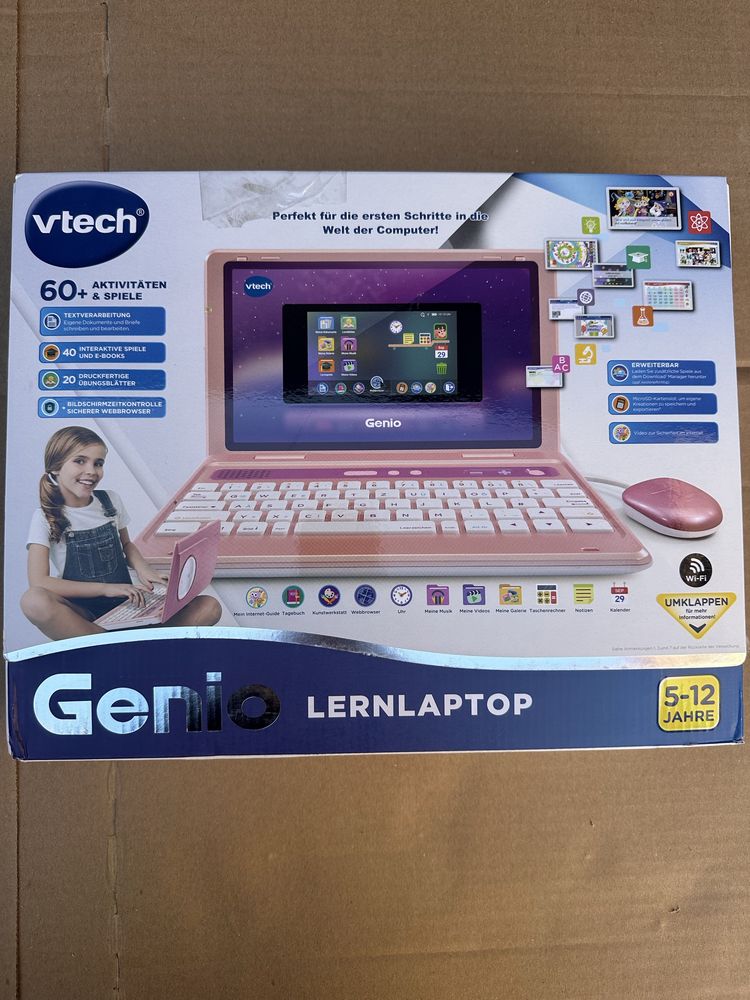 Laptop edukacyjny genio vtech nauka niemieckiego
