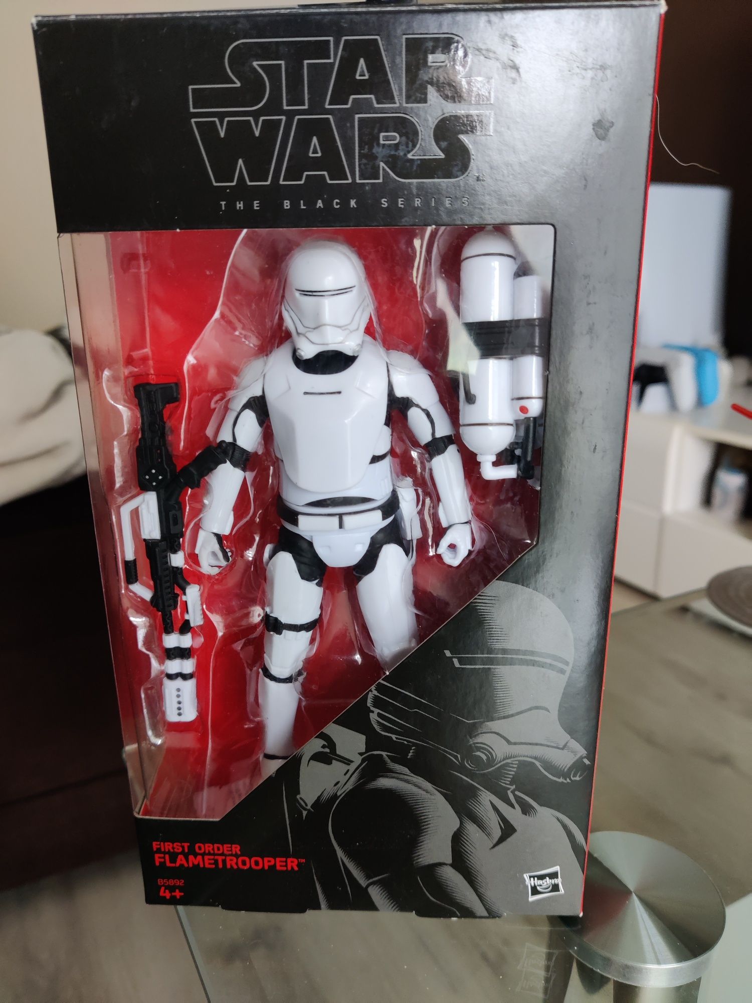 First Order Flame trooper Black Series, Star Wars, idealny