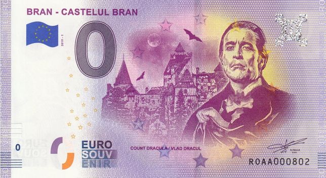 0 Euro Bran - Castelul Bran Rumunia 2019-1