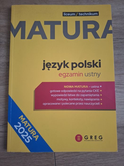 Matura język polski egzamin ustny, Greg