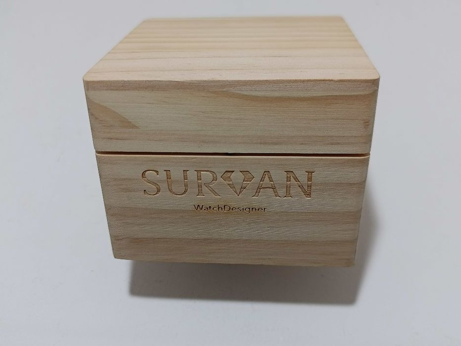 SURVAN Watch Designerski zegarek damski