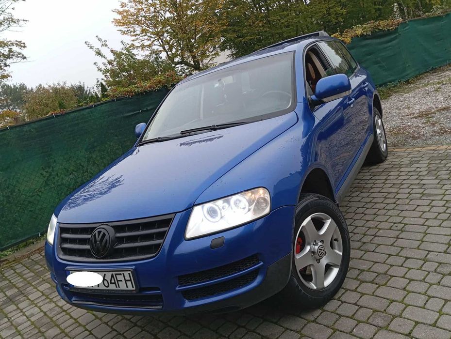 Ładny/Touareg/2.5/TDI/4X4/Manual/Hak/Zarejestr/