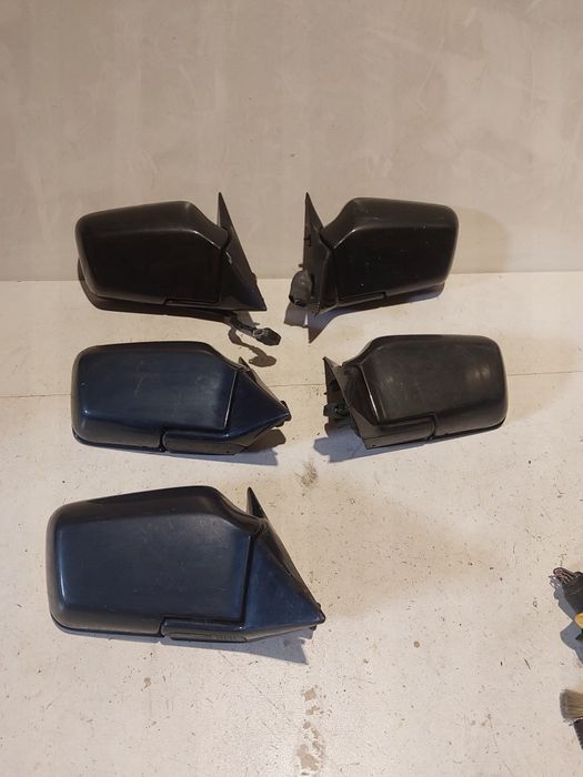 BMW e 32 e32 lusterko prawe lewe czarne niebieskie