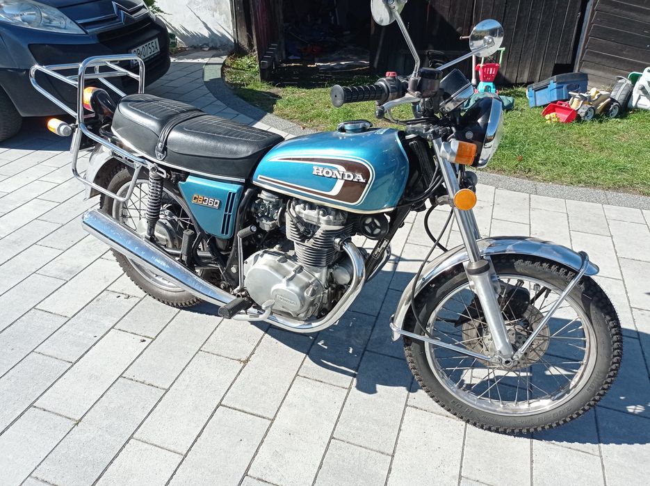 Honda CB 360 kawasaki yamaha klasyk zamiana