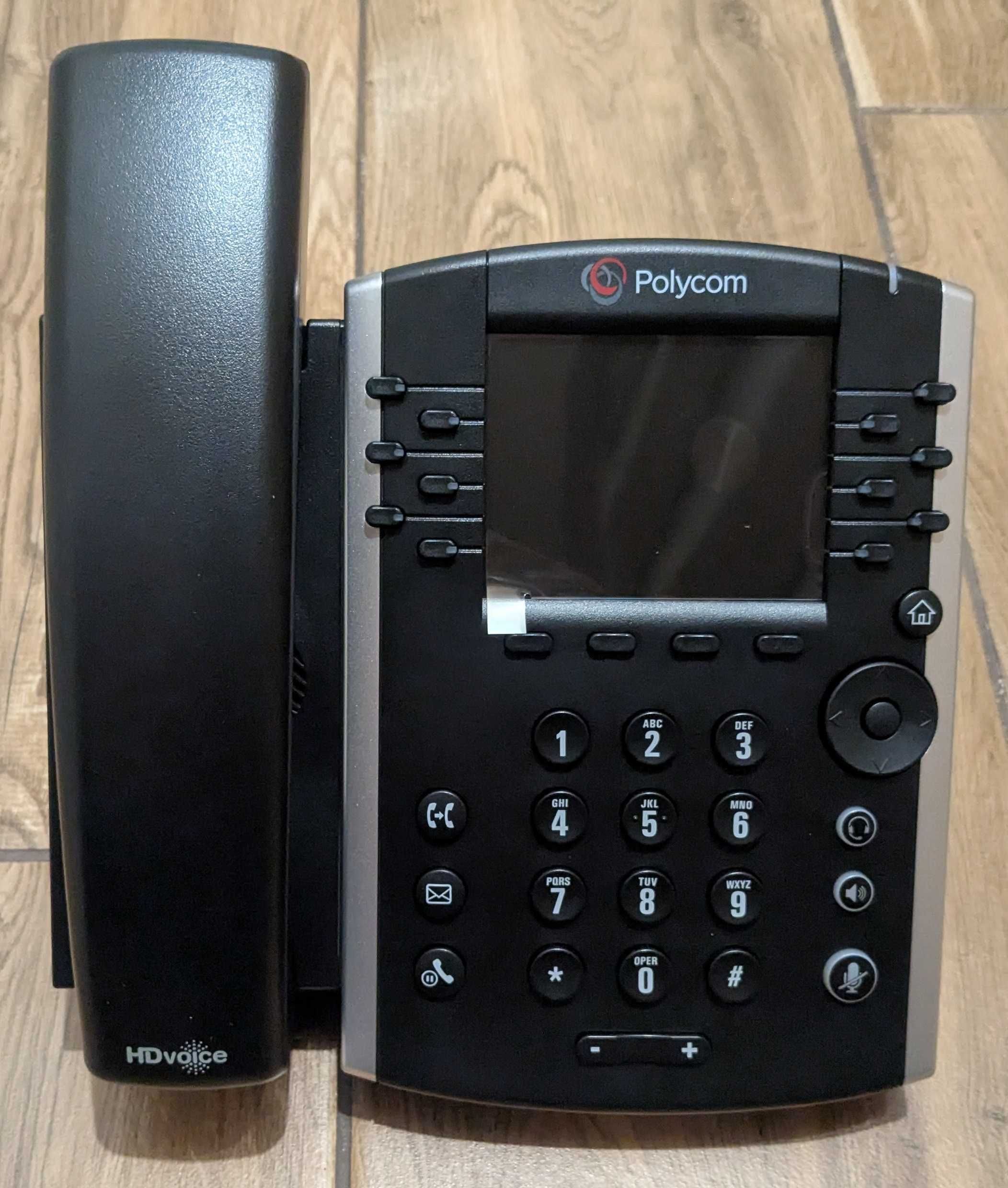 Telefon VoIP Polycom VVX 411 – 12-liniowy SIP 2x Ethernet
