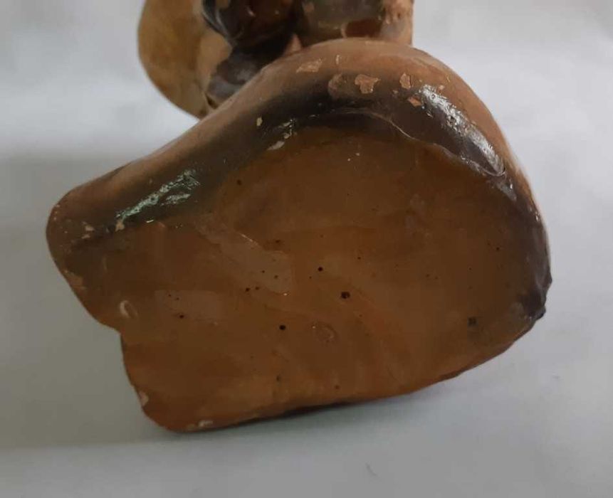 Винтажная статуэтка керамика Веселый Бегемот морячок 50-е годы