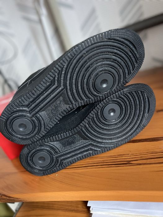 Nike air force 1 full black 42 розмір 26,5 см