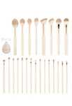 Many Beauty zestaw 23 pędzli many brushes vanilla