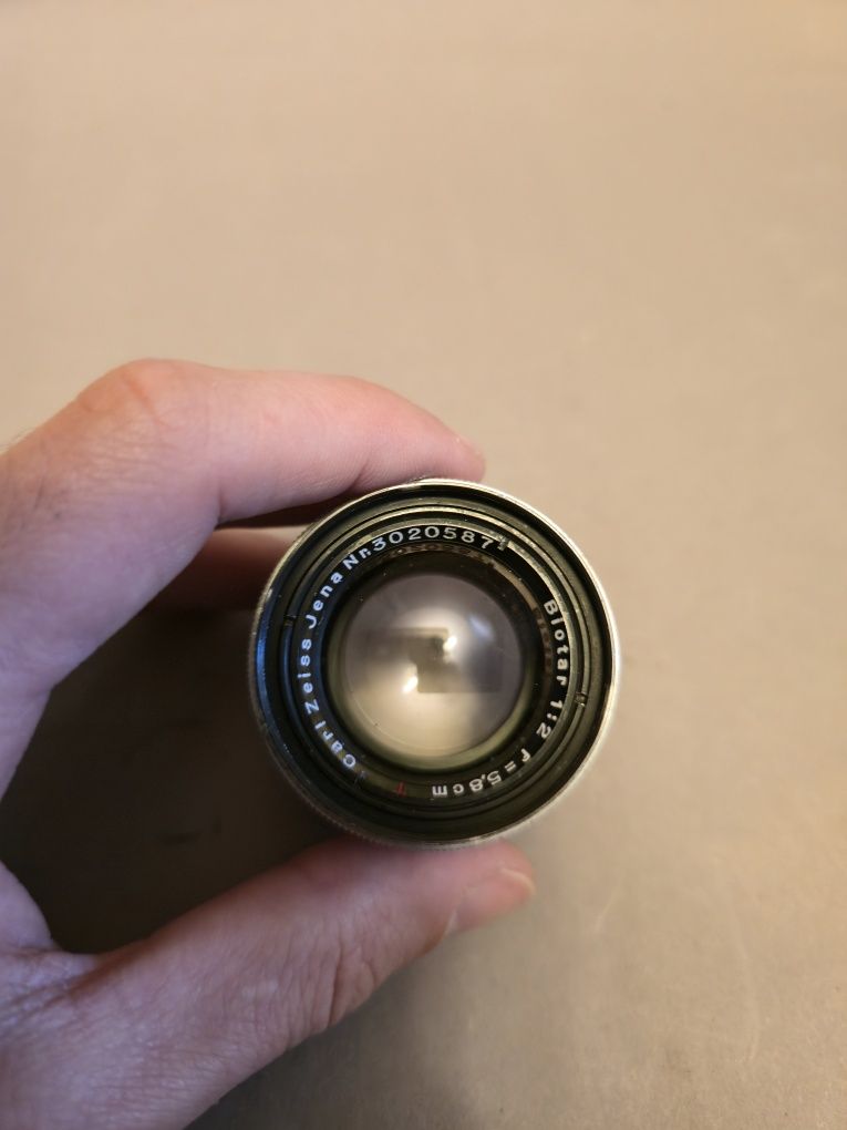 Обектив Carl Zeiss Jena Biotar 1:2 58 мм M42 | Отличное состояние!