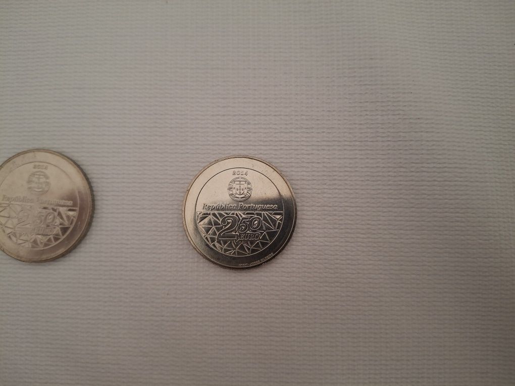 5 moedas 35 Aniv. SNS 2014