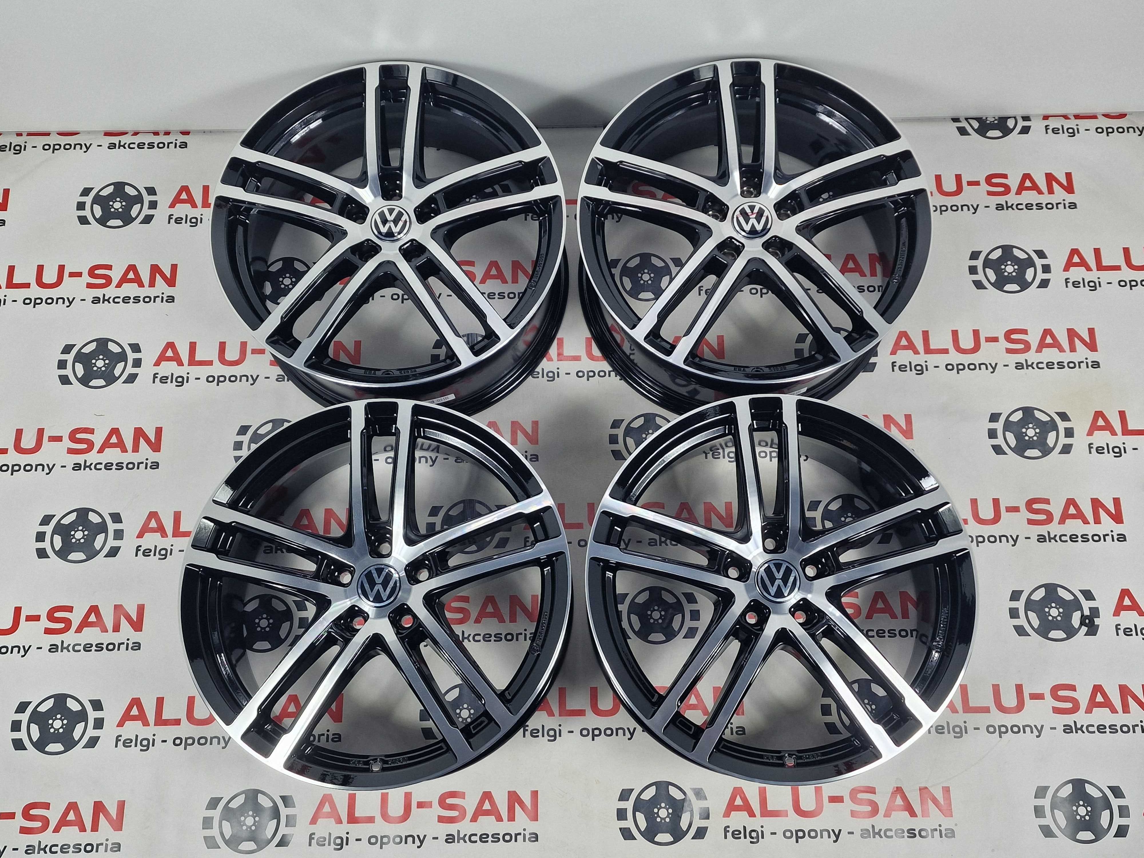 Nowe alufelgi VW 19" 5x112 Passat Arteon T-Roc Tiguan - Czarne