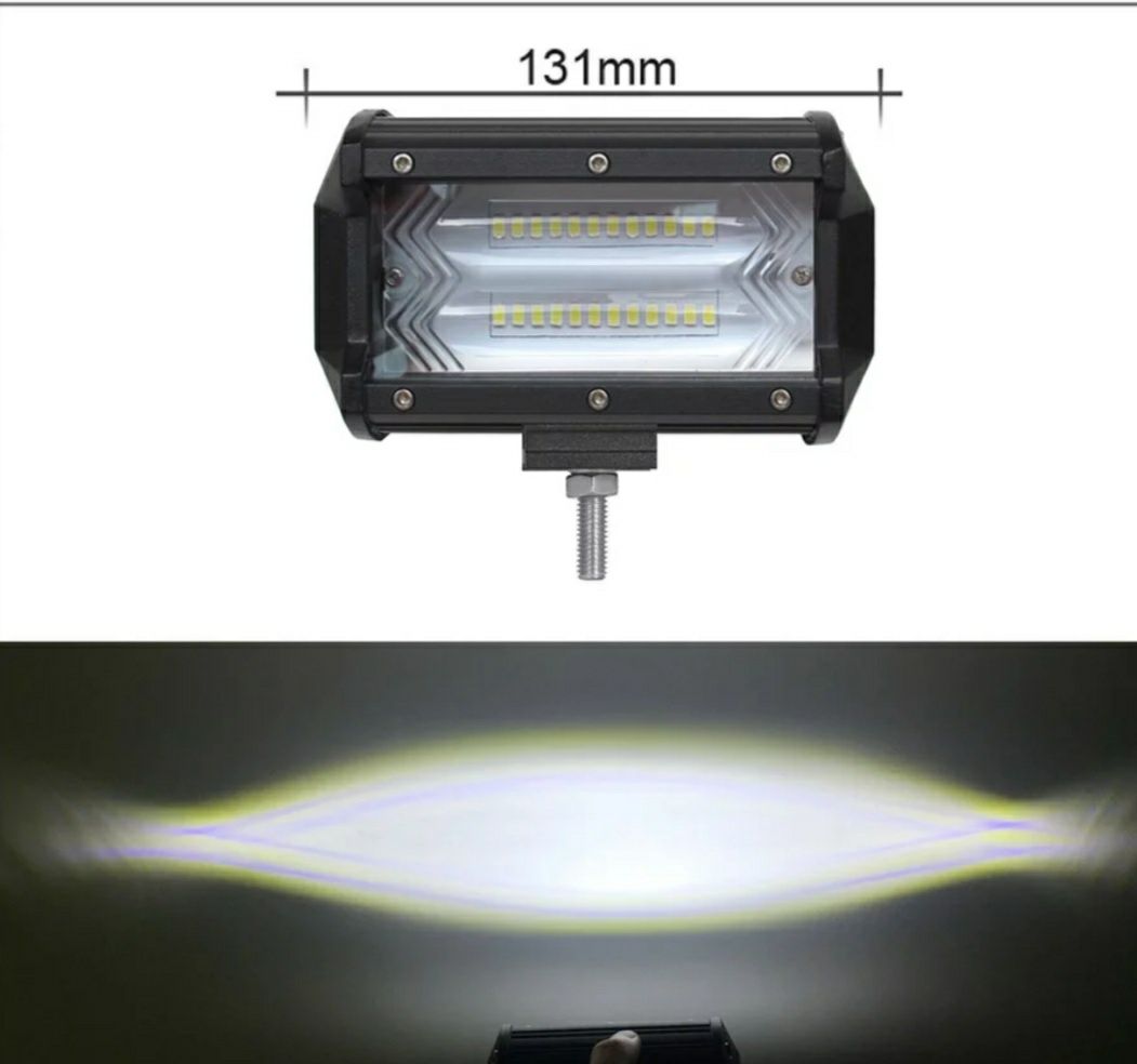 Светодиодная LED фара ближнего света, рабочего, дополнительного света