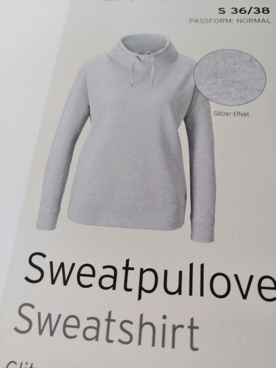 Bluza ze srebrną nicią Tchibo S/M