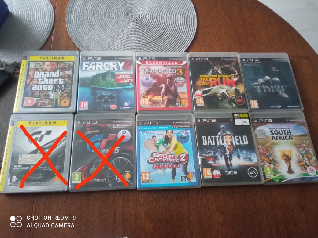 Sprzedam Gry PS 2 i PS3