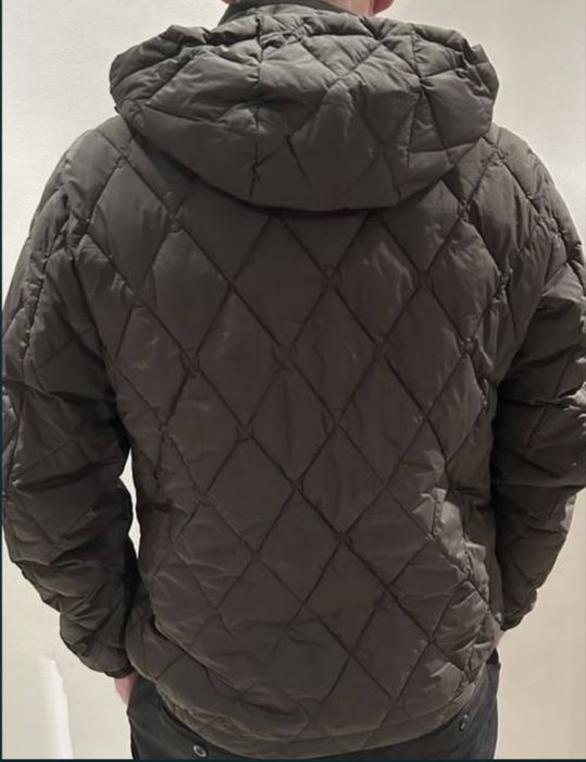 Massimo Dutti męska lekka,wiosenno/jesienna kurtka z kapturem