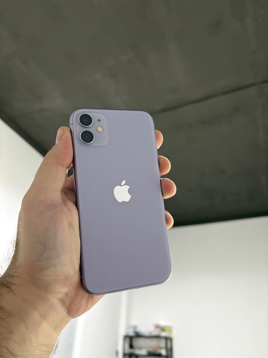Apple iphone 11 64 gb айфон 100% фіолетовий
