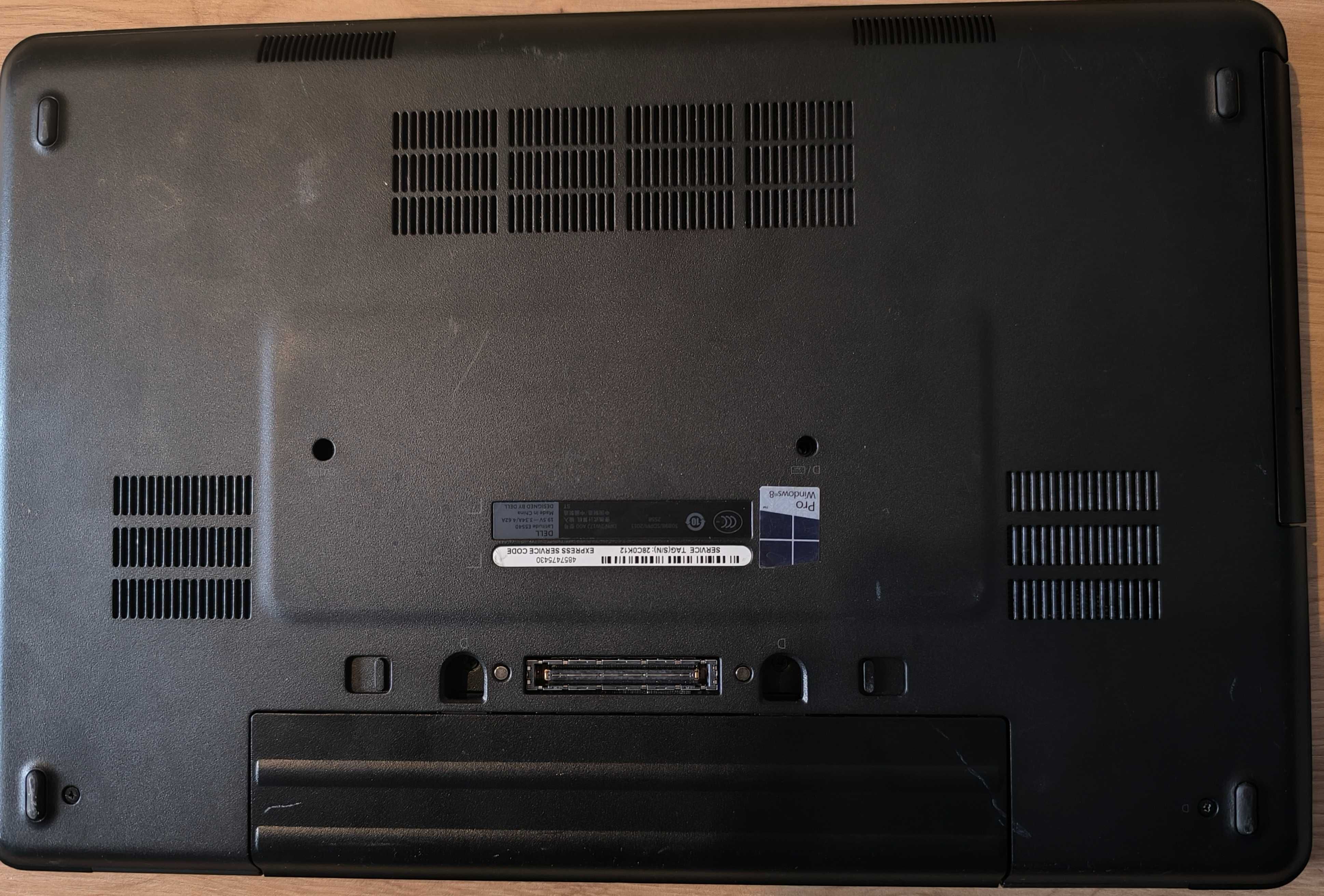 Dell Latitude E5540 INTEL I5/SSD/8GB RAM/15,6"