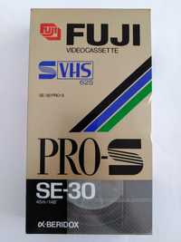 Kaseta VHS Fuji SE-30 PRO-S. Nowa. Folia