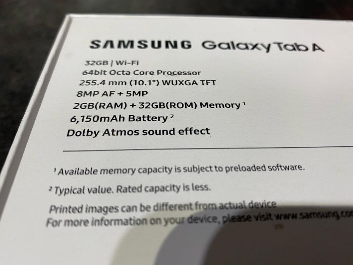 Zalaminowany Samsung Tab A SM-T510 Nóweczka 32GB Octa Core/8MPX/Wys!