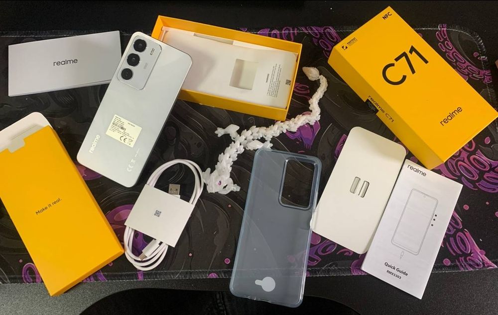 Realme C71 8/256Gb NFC White Swan Новий