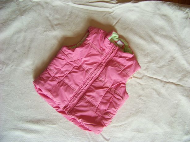 Безрукавка жилетка детская розовая на синтепоне frendz