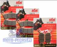 Pastilhas de travao para moto SBS motas moto 4 enduro trial scooter rr