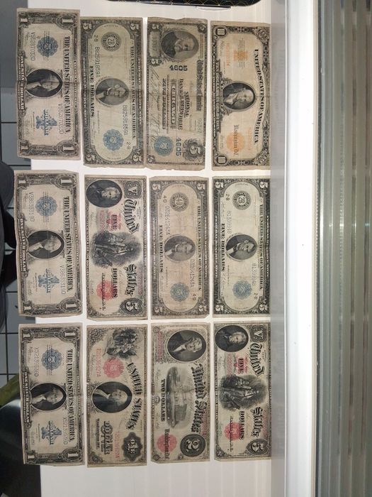 Sprzedam starą kolekcjie dolarów amerykańskich