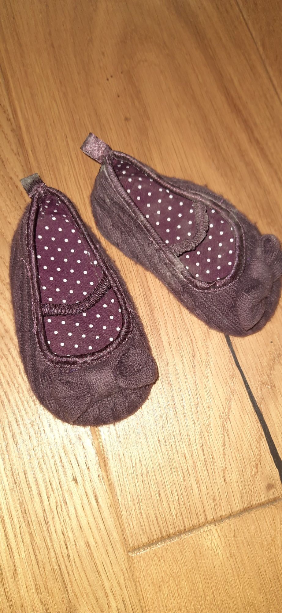 Tunika H&M 86 w kolorowe paski i buciki