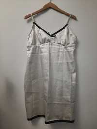 Koszulka nocna piżama satynowa halka satyna piżamka Esmara Lingerie 38