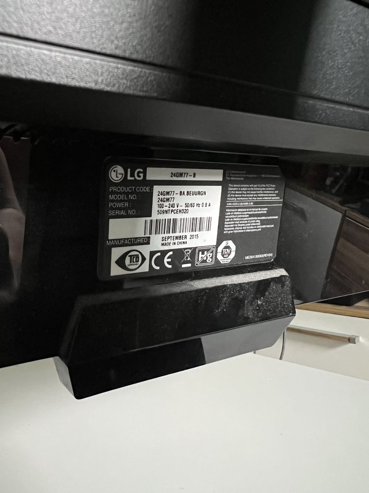 Monitor LG LG 24GM79G-B 144 Hz 24 Cale 1MS