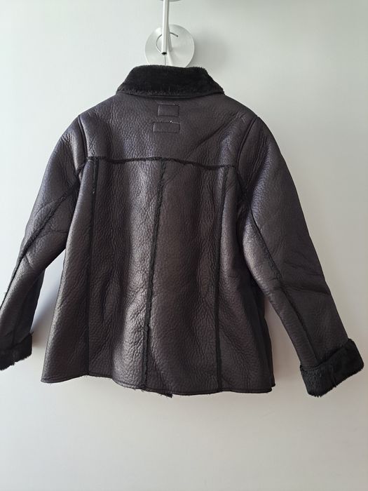 Casaco tiffosi preto com pelo no interior