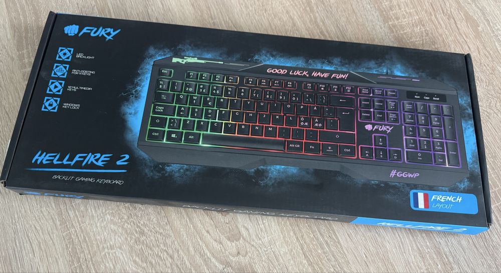 Nowa klawiatura FURY HELLFIRE 2
