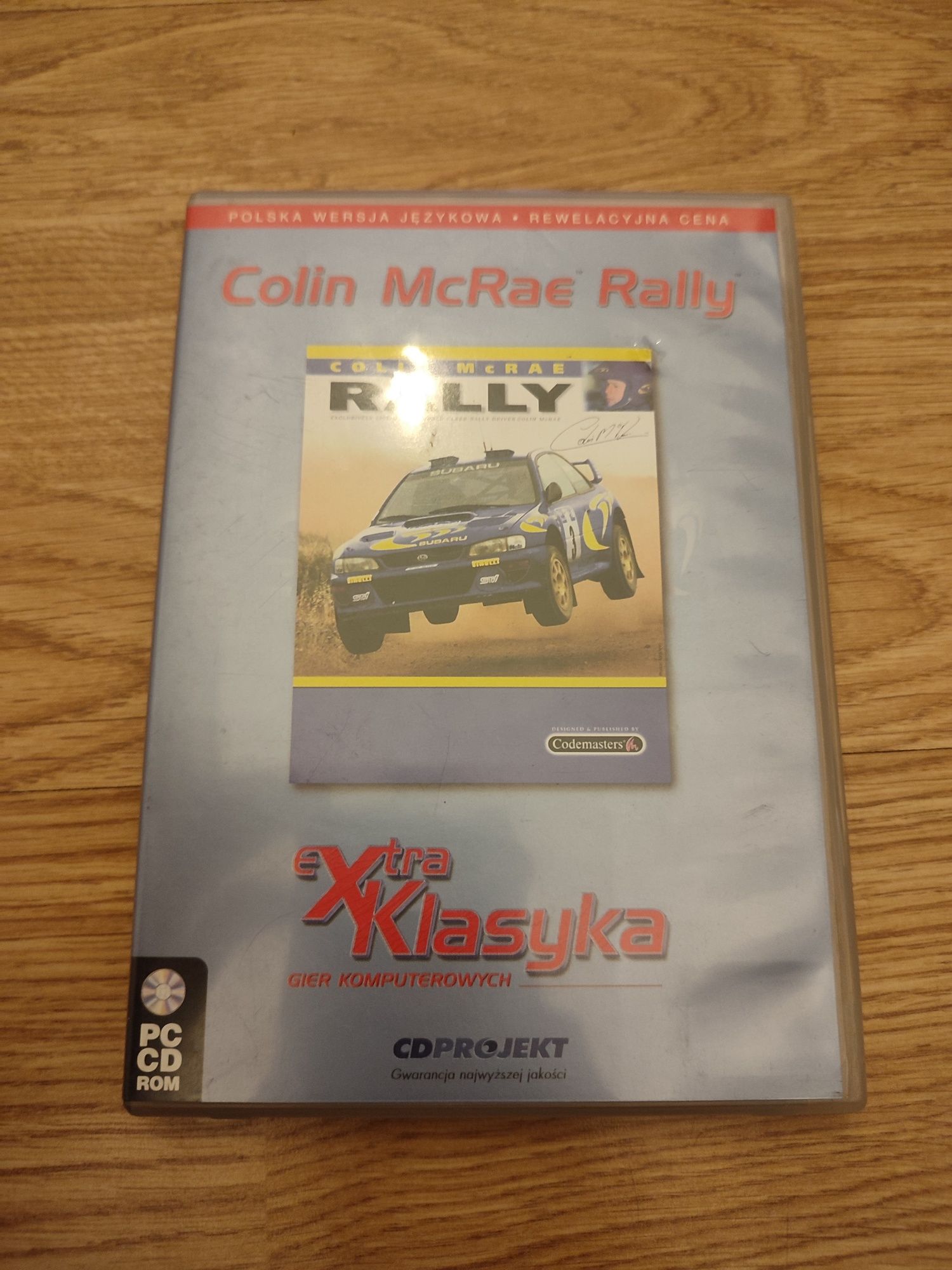 Gra PC colin McRae rally 1. 1998r.