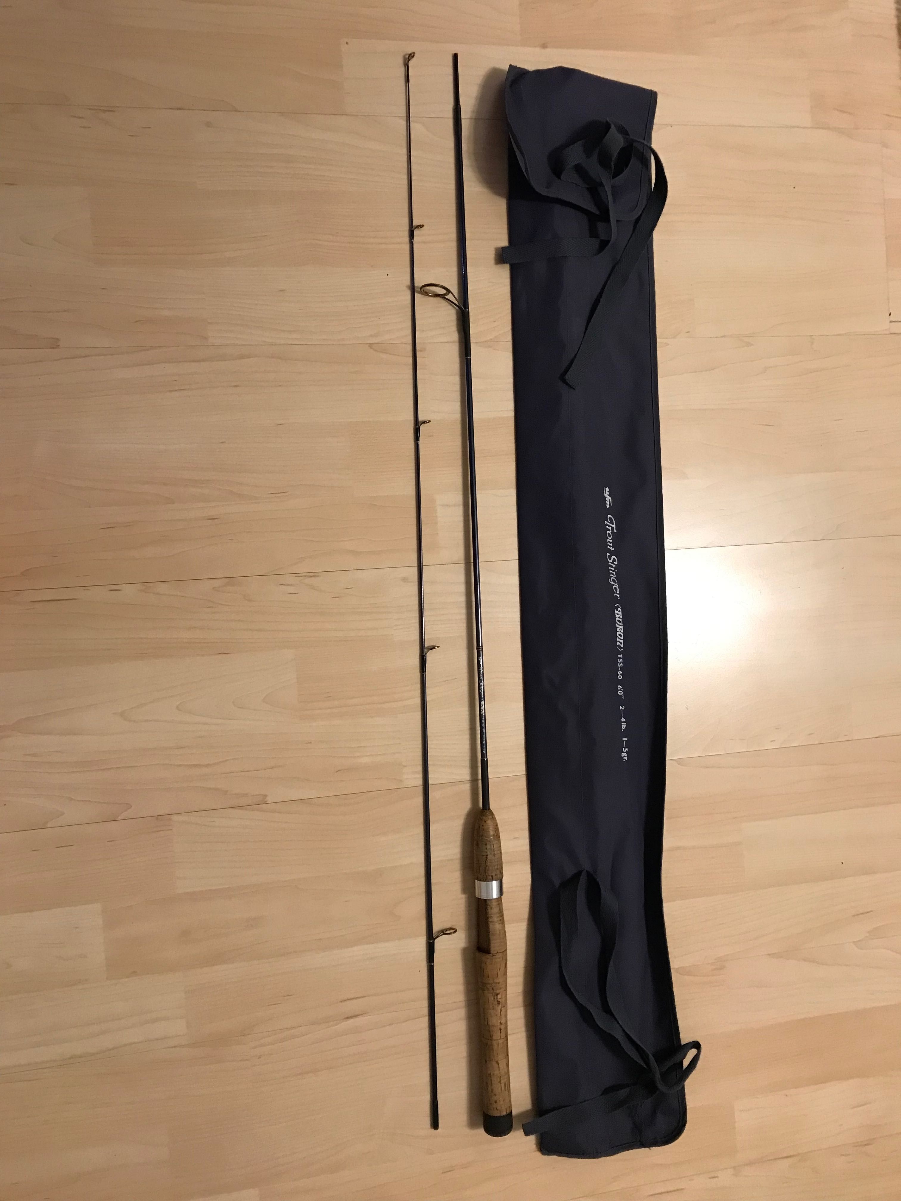 Wędka spinningowa Boron Trout Stinger Japonia TSS-60 1-5 g