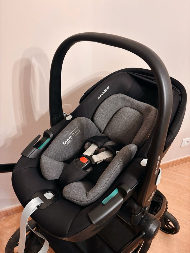 Carrinho Maxi Cosi + Ovo Pebble 360