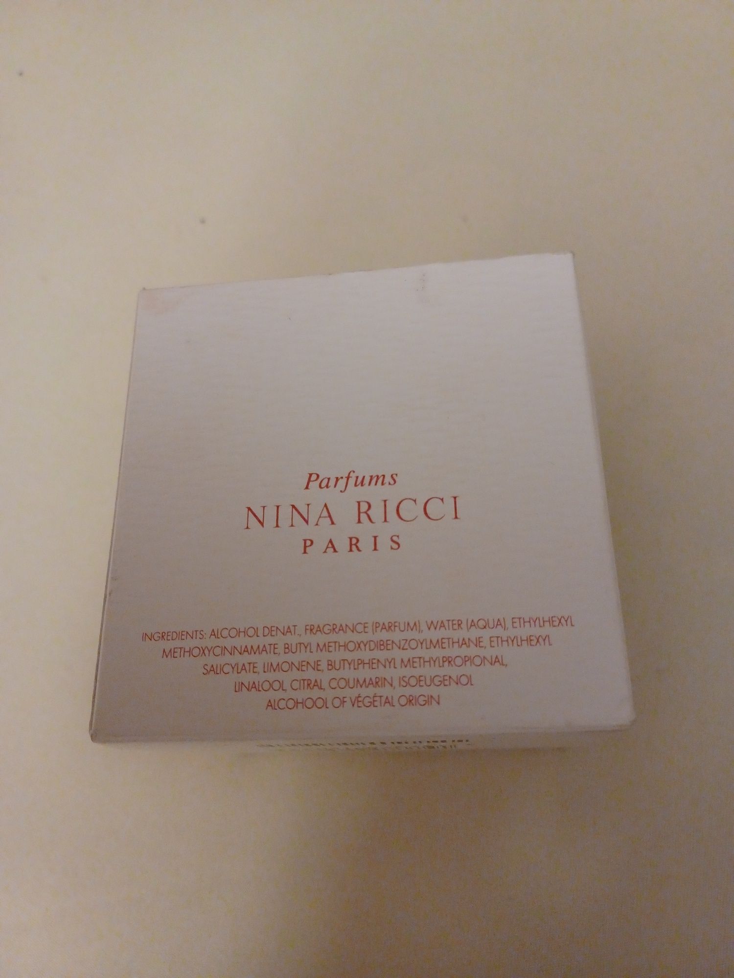 Nina Ricci 50ml-perfum Paris