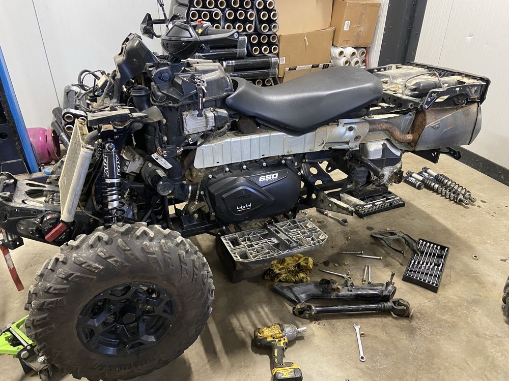 Wariator sprzęgło dyfer wspomaganie DPS can am outlander g2 1000 xtp